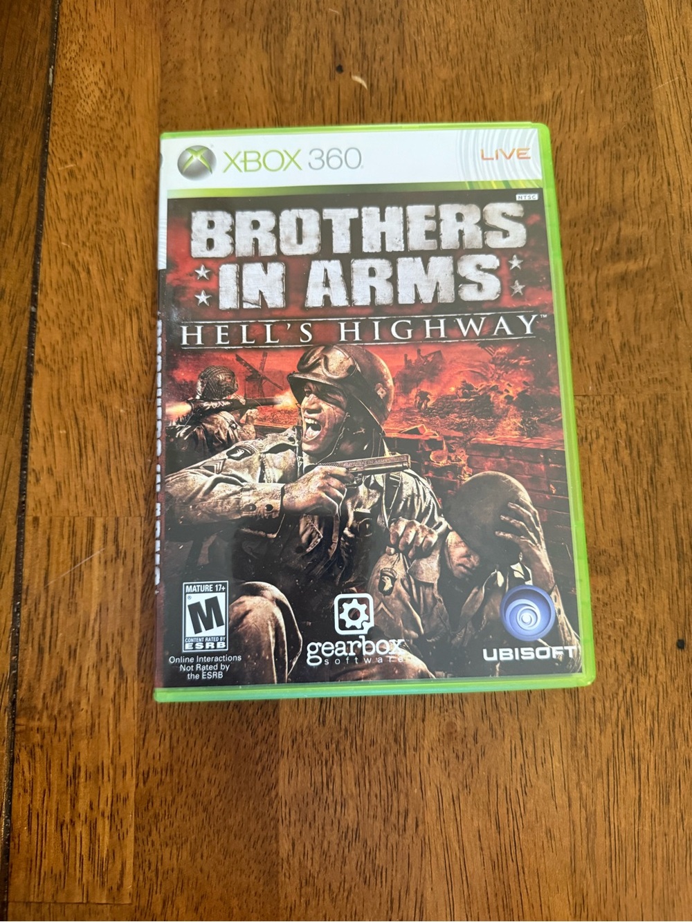 Brothers in Arms: Hell's Highway - Xbox 360 (Green Case)